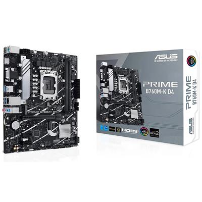 Motherboard (1700) Asus Prime B760M-K D4 DDR4